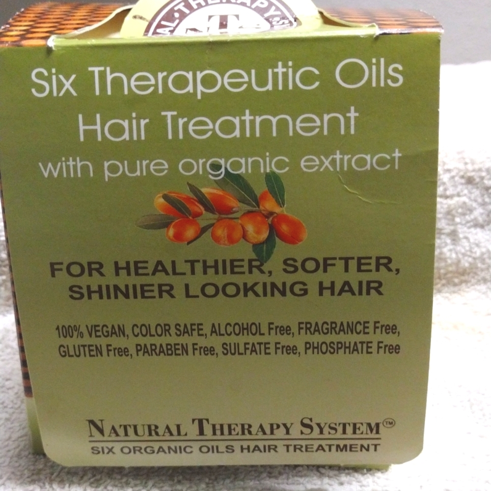 Natural Therapy System 6 Therapeutic Oils Hair Repair Serum 1 fl oz Lot of 6